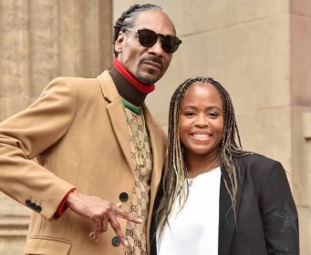 Snoop Dogg and Shante Broadus attend the ceremony honoring Snoop Dogg with star on the Hollywood Walk of Fame on November 19, 2018