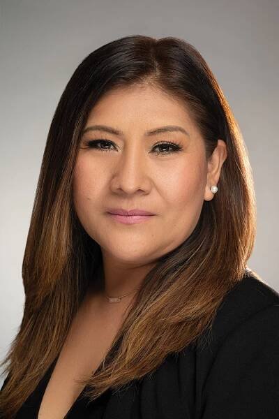 A photograph of Lucia Mendez