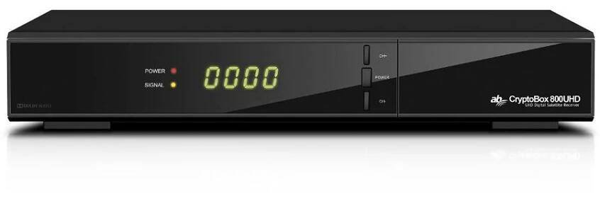 AB CryptoBox 800UHD DVB-S2 4K přijímač