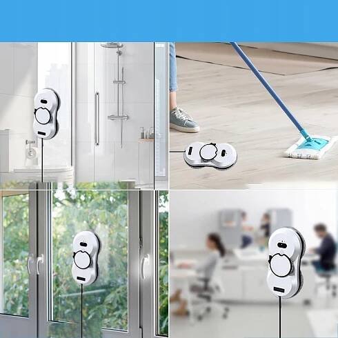 AUTOMATICKÝ ROBOT NA MYTÍ OKEN A ČIŠTĚNÍ OKEN MODEL MYČKA 5600PA Obsahuje baterie ano