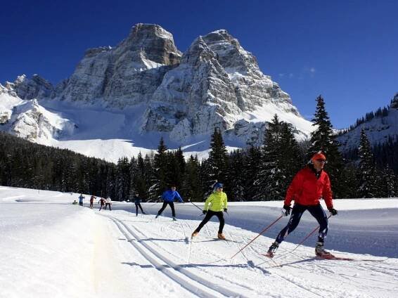 Civetta - Alleghe - Selva di Cadore - Val di Zoldo - Lyžovačka v Alpách