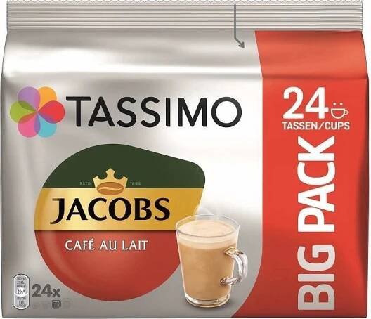 Tassimo Jacobs Cafe Au Lait 24 ks