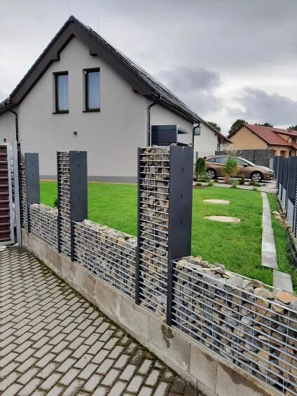 Inspirace - Kategorie: Segabion - gabionový plot