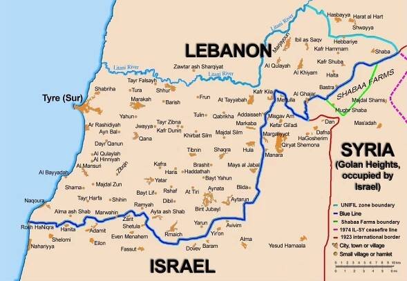 Blaue Linie (Libanon)