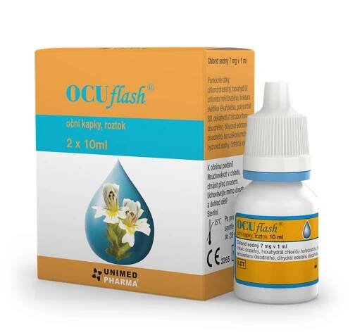 OCUFLASH Oční kapky 2 x 10 ml