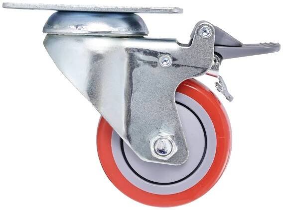 TOOLCRAFT TO-7935651 kolečko odolné vysokému zatížení Ø kola: 76 mm nosnost (max.): 100 kg 1 ks