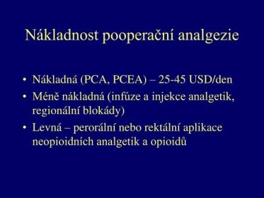 PPT - Akutní bolest PowerPoint Presentation, free download - ID:907200