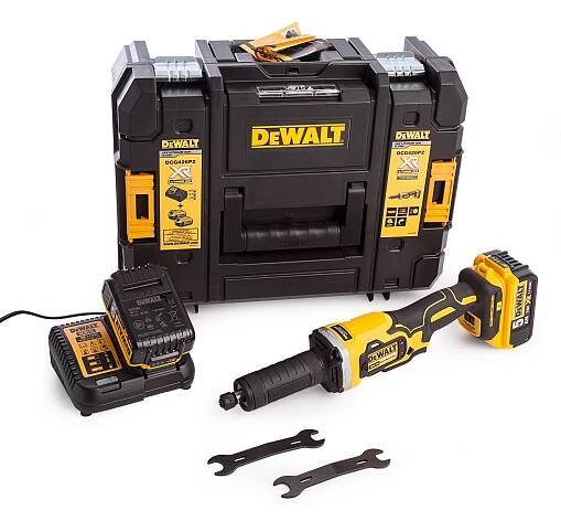 DeWALT DCG426P2 - DeWALT - Akumulátorové nářadí - Dokončovací brusky - Dokončovací brusky 18V