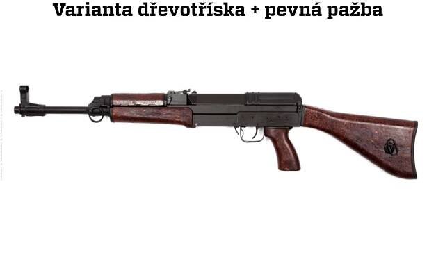 Samonabíjecí puška STV Arms MK67 (Vz. 58), 7,62x39