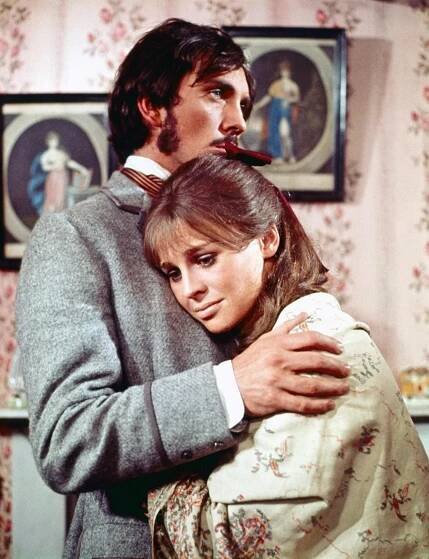 Terence Stamp and Julie Christie in *Far From the Madding Crowd*.