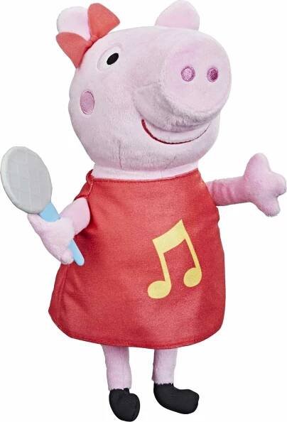 Hasbro Prasátko Peppa Pepina zpívající + chrochtající 28 cm