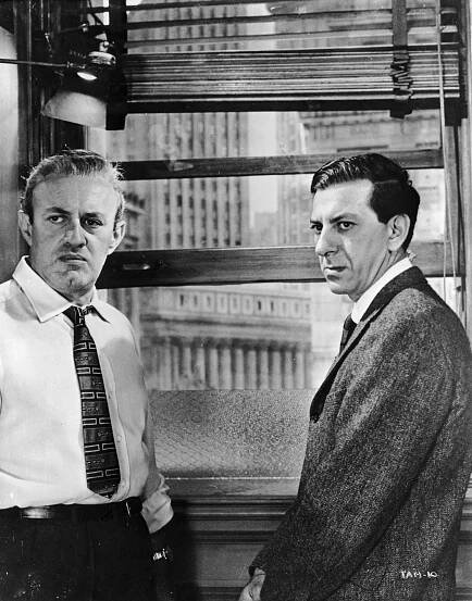 Dvanáct rozhněvaných mužů - Z filmu - Lee J. Cobb, Jack Klugman