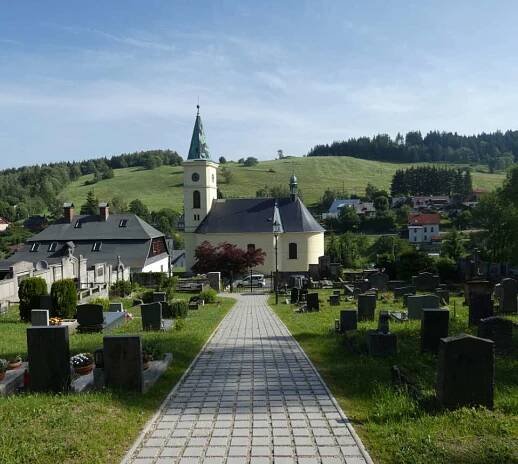 výhled na kostel