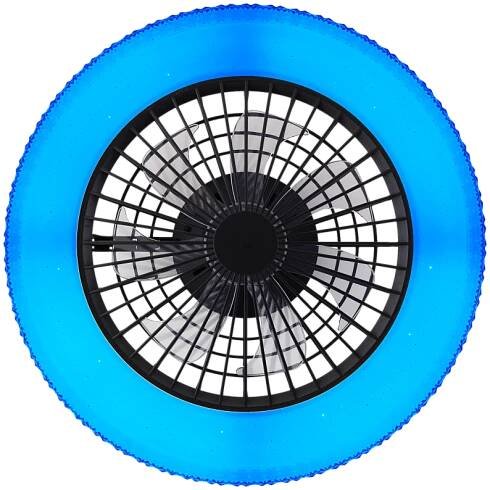 Stmívatelné LED svítidlo BADRIA s reverzním VENTILÁTOREM + funkce LED