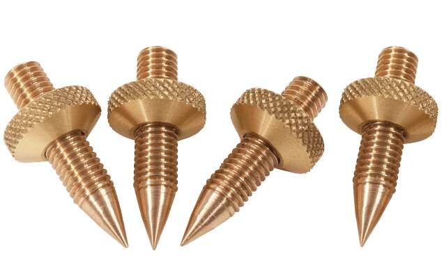 Tri-Art Bronze Spikes 3/8-16NC pack of 4