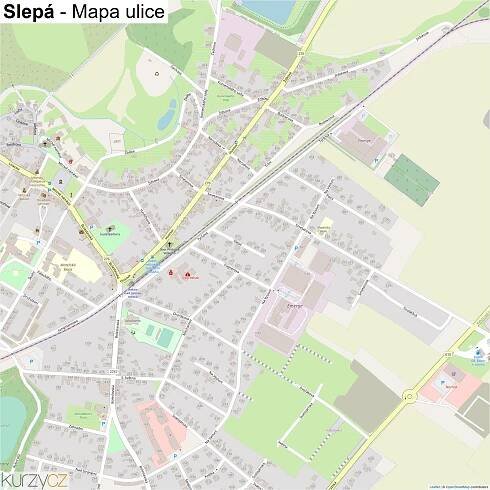 Slepá - mapy | Kurzy.cz