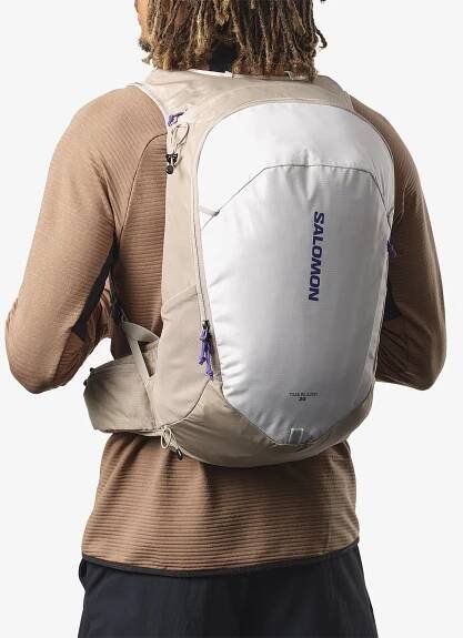 Turistický batoh Salomon Trailblazer 20 - khaki/glacier gray