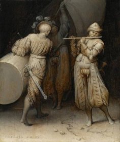 Pieter Brueghel, Tři vojáci, 1568