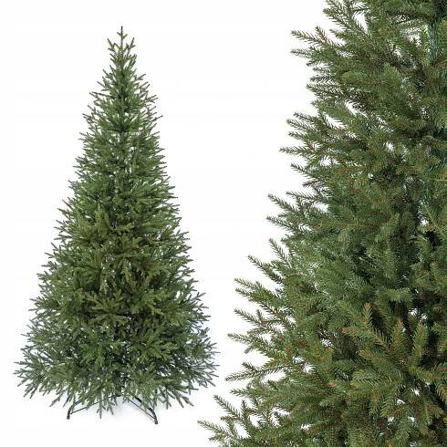 Umělý vánoční stromeček Smrk NATURA 3D 100% full PE PREMIUM 160 cm jako živý