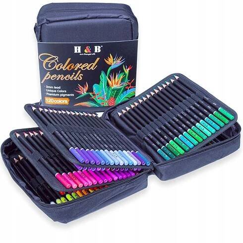 Pastelky H & B 120 ks