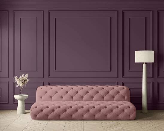 PPG barva roku 2025 - Amethyst Shadow v interiéru, foto 5