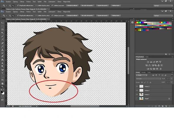 Adobe Photoshop CS6 - ,,Odtrhují" se kusy obrázku - poradna.net