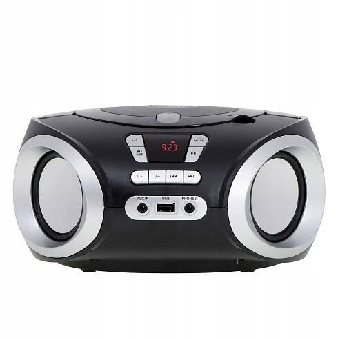 RADIO BOOMBOX PŘEHRÁVAČ USB MP3 CD ADLER ČERNÝ Kód výrobce AD1125B