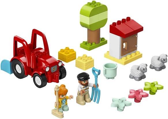 LEGO Duplo 10950 Traktor a zvířátka z farmy