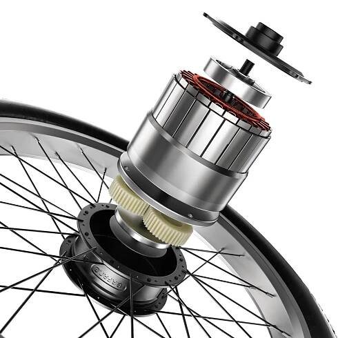 Shengmilo MX04 Výkonný 48V 500W zadní motor Bafang