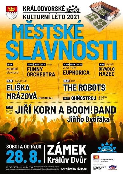 Městské slavnosti na zámku Králův Dvůr | Berounsko