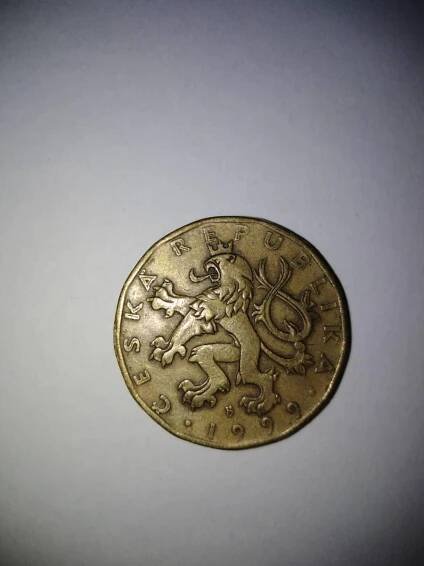 Mince 20 kč rok 1999