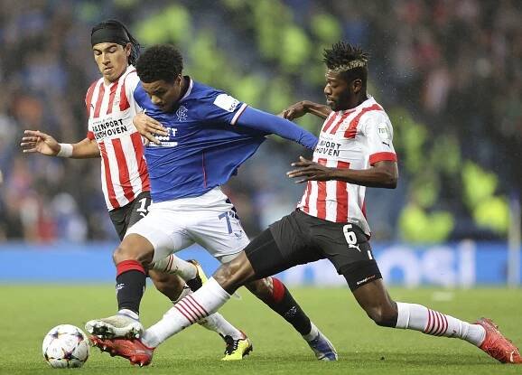 Boj o Ligu mistrů: Rangers remizovali s Eindhovenem, Kodaň zdolala Trabzonspor