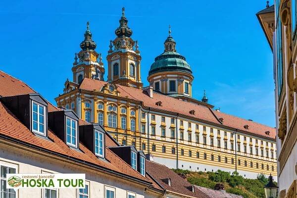Klášter Melk v Rakousku – školní zájezdy