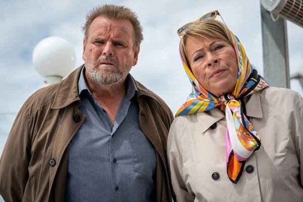 Wilsberg - Wellenbrecher - Z filmu - Felix Vörtler, Rita Russek