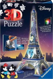 Ravensburger 3D Puzzle: La Tour Eiffel Disney Night Edition (216pcs)