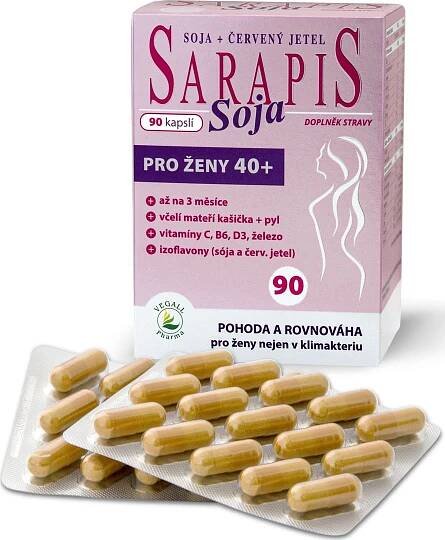 Sarapis Soja 90 cps.
