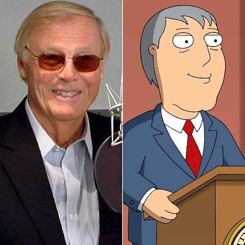 Adam West on Family Guy