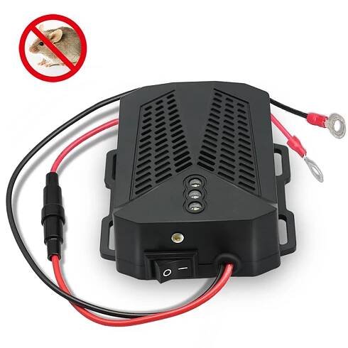 Auto Ratte Bat Repeller Elektronische Ultraschall Auto Maus Repeller Überspannungsschutz Hochtemperaturbeständig Flammenhemmend