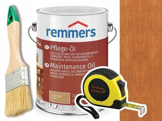 Remmers Pflege-Ol Olej na dřevo Teak 5 L