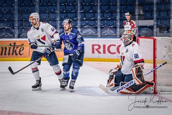 Hokejový zápas HC Slovan Bratislava - HK Poprad v rámci Tipos Extraliga