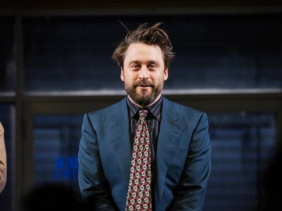 Kieran Culkin at the Glengarry Glen Ross Broadway opening night.