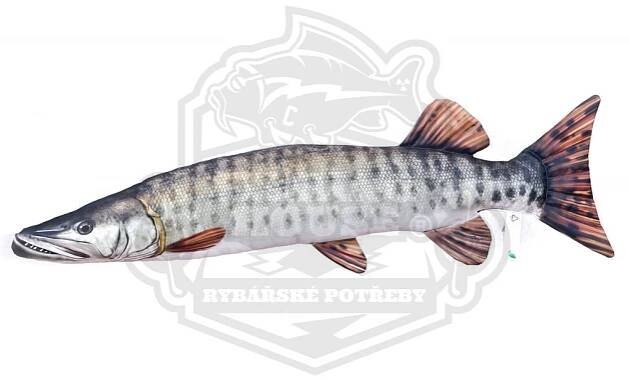 GABY polštář Štika muskalunga 80cm - Fishing House