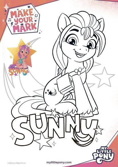 My Little Pony: A New Generation movie coloring pages - YouLoveIt.com