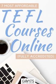 Wondering what are the 7 most affordable TEFL courses online to take? Here are the top 7 cheap TEFL online courses! Read this to your work abroad or online work board for later! | #tefl #onlinecourses #teachenglishonline