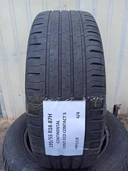 Letní pneu Continental Conti Eco Contact 5 195/55 R16 87H 5,5mm 4ks - Pneumatiky