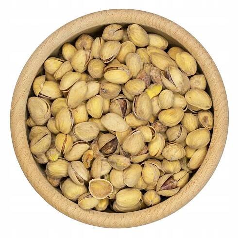 PISTÁCIE PRAŽENÉ SOLENÉ 500g Přírodní velké čerstvé Značka BRAT