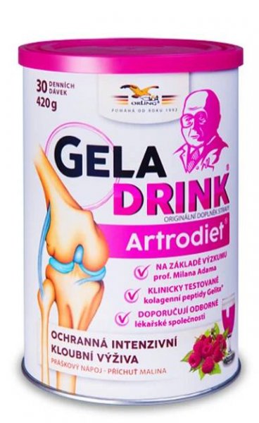 Geladrink Artrodiet malina nápoj 420 g