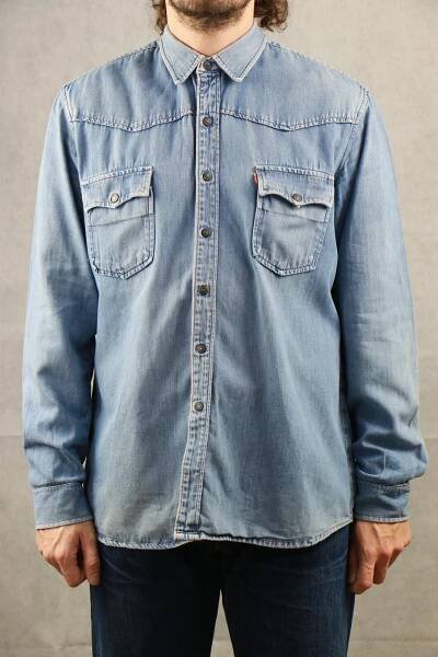 Levi's 'Orange Tag' Denim Shirt, clochard92.myshopify.com