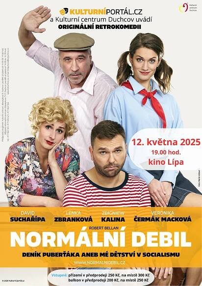 Normální debil - program a vstupenky online