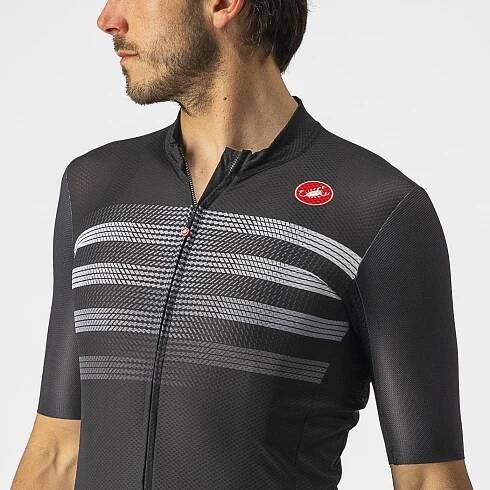 Dres Castelli Endurance Pro light black/white gray | KOLA-ONLINE.cz